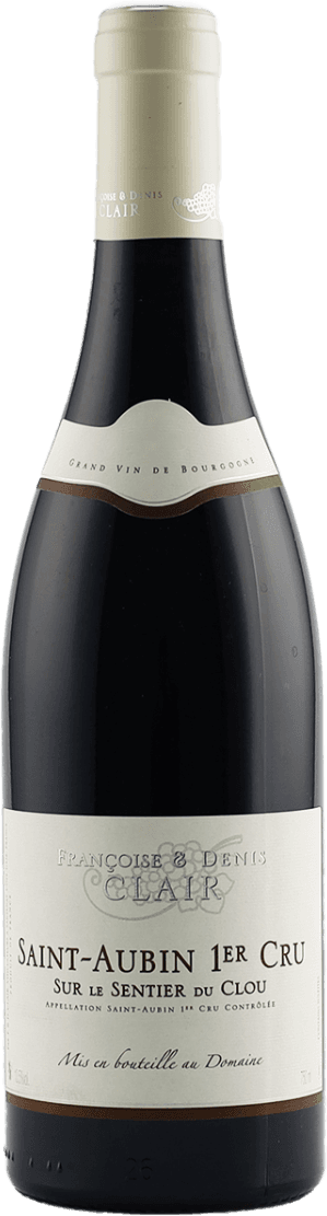 Het label is klassiek en traditioneel vormgegeven. Het is overwegend crèmekleurig met een lichte structuur, voorzien van sierlijke, ingetogen typografie. Centraal staat de naam van de wijn, met daarboven de naam van de producent en een subtiele sierlijn. Er is een klein, lichtgrijs familiewapen of ornamentachtig motief zichtbaar, maar verder geen afbeeldingen van dieren, fruit, kastelen of andere opvallende elementen.