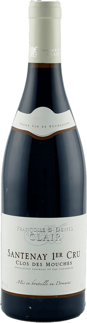 Het label is traditioneel vormgegeven met een lichte crèmekleurige achtergrond en eenvoudige, klassieke typografie. Er zijn geen opvallende afbeeldingen of illustraties aanwezig; enkel tekst met enkele sierlijke lijnen. Het geheel straalt elegantie en eenvoud uit.