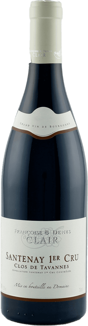 Het label is minimalistisch met de naam van de wijn en producent in elegante letters. Bovenaan staat 'Grand Vin de Bourgogne' en er is een subtiel sierlijk element onder de naam van de producent.