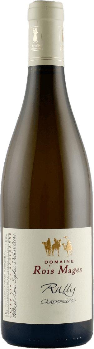 Het label toont drie gouden kamelen die in een lijn lopen, met een ster erboven. De achtergrond is wit en er staat tekst op in verschillende kleuren, waaronder rood en zwart.