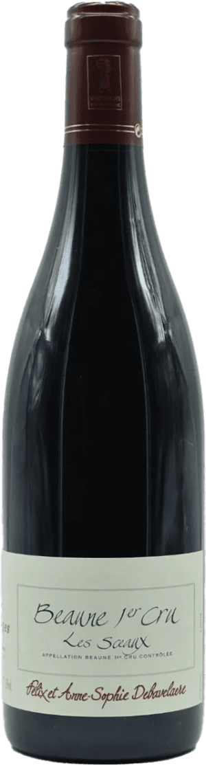 Het label is vrij traditioneel en minimalistisch vormgegeven. Het heeft een lichte achtergrond met eenvoudige, handgeschreven stijl tekst. Er zijn geen afbeeldingen, familiewapens of opvallende kunstwerken op het label te zien – alleen tekstuele informatie over de wijn en producent.