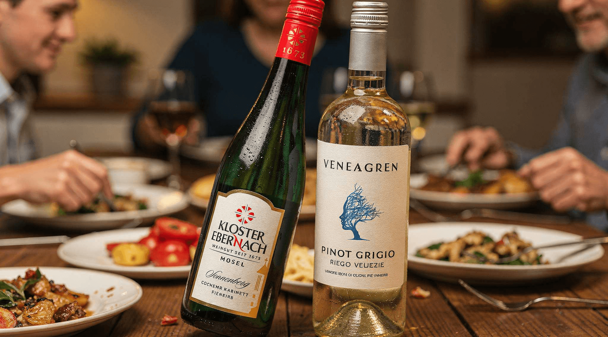 Pinot grigio of riesling